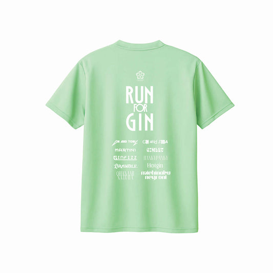 オリジナルランニングTシャツ「RUN for GIN」
