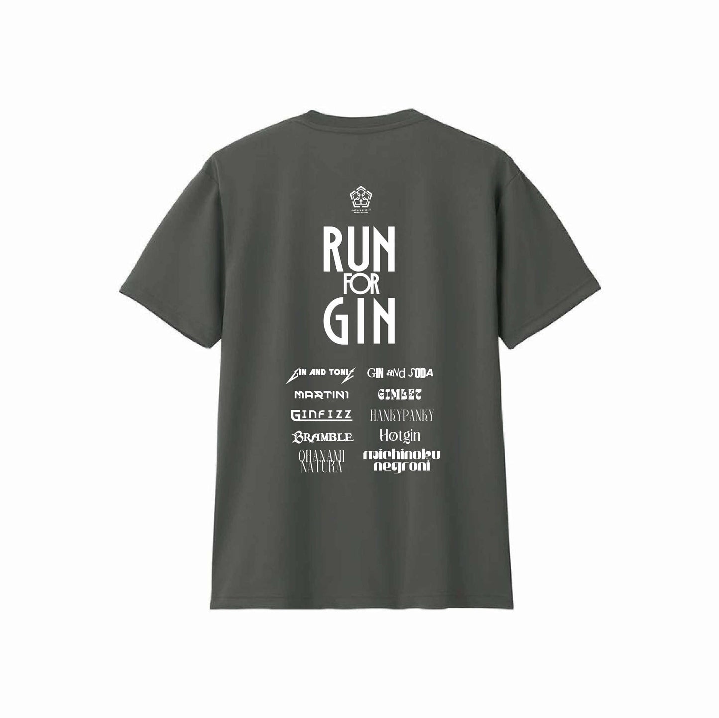 オリジナルランニングTシャツ「RUN for GIN」