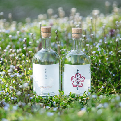 【2本セット・送料無料】naturadistill固有種蒸溜酒、梅花蜜柑蒸溜酒