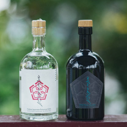 〈完売御礼〉【2本セット・送料無料】naturadistill固有種蒸溜酒、naturadistill山菜アブサン　Wild Plants Absinthe