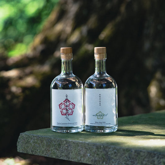 〈予約販売8/26発送〉【2本セット・送料無料】naturadistill固有種蒸溜酒、naturadistill紫蘇忽布蒸溜酒 Shiso Hop GIN